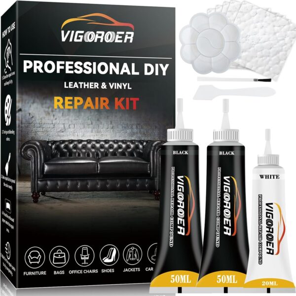 black leather repair kit